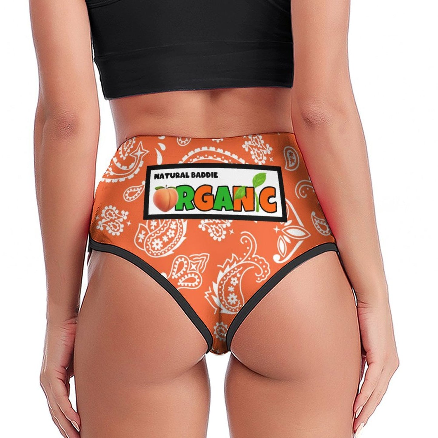 Bandana Print Organic Shorts