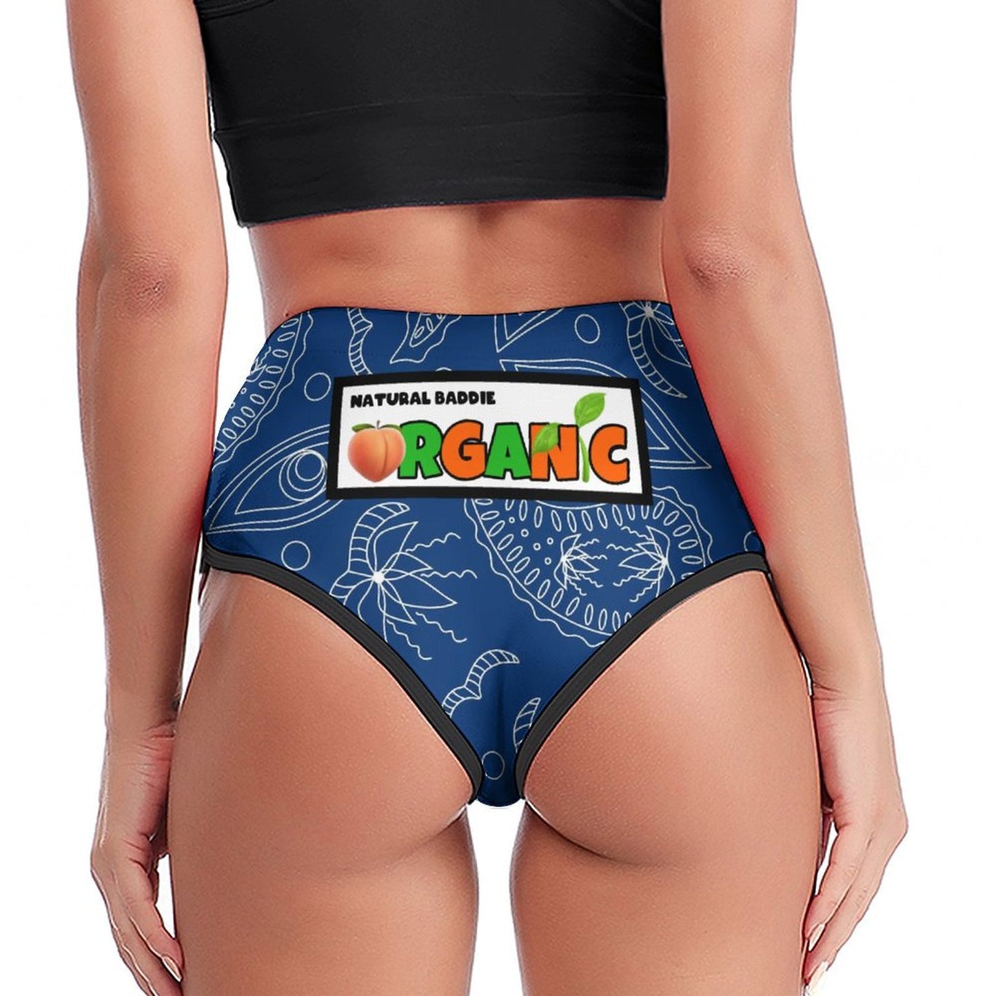 Bandana Print Organic Shorts