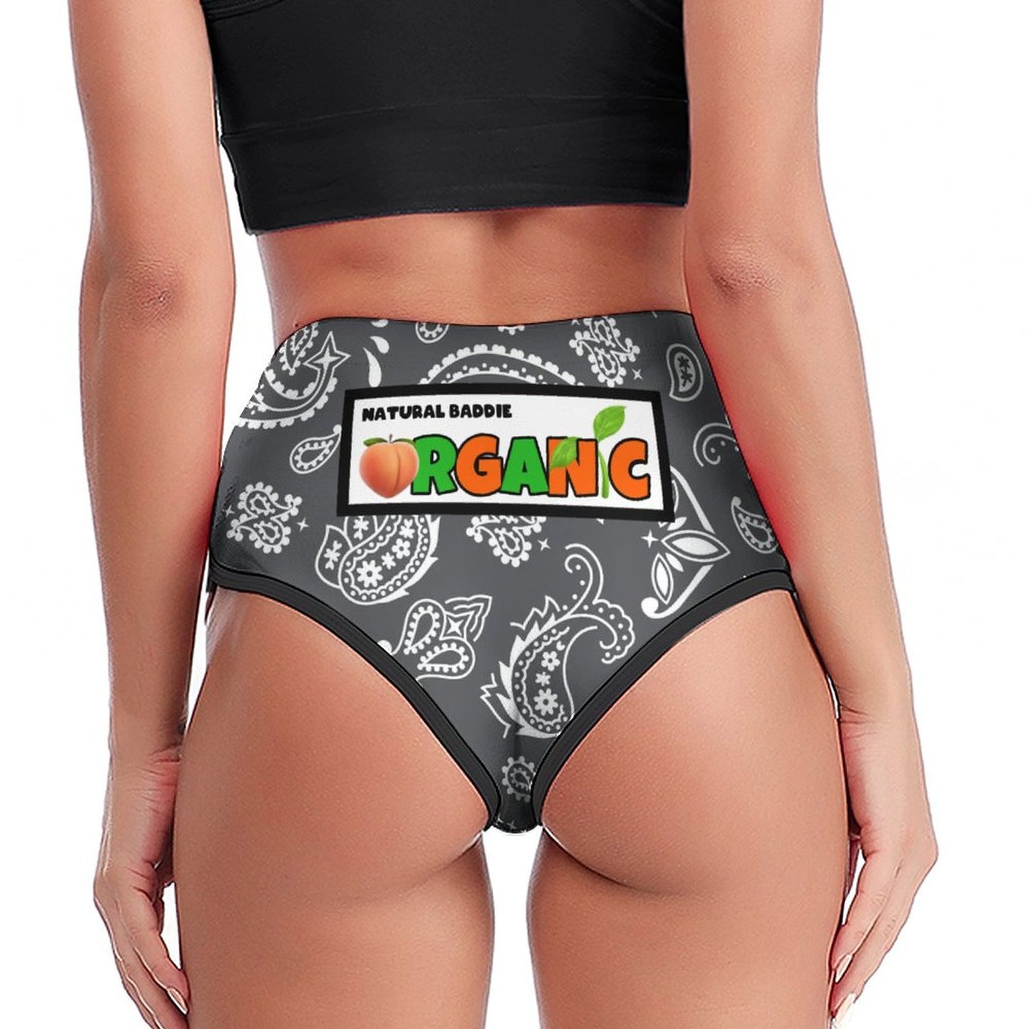 Bandana Print Organic Shorts