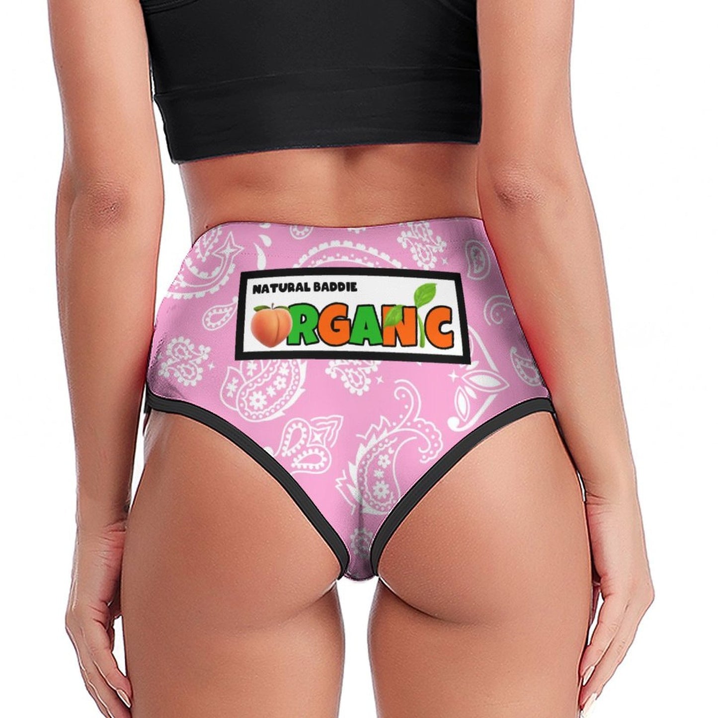 Bandana Print Organic Shorts